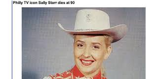 Sally Starr would have been 100 years old next January. Obituaries at the  time said her burial was private. A member here previously related that she  was cremated, not buried and her