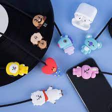 พร้อมส่ง  สายชาร์จ 3D silicone cable BT21 ของแท้100% | LINE SHOPPING
