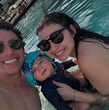 The Virtual option is great when you have to travel to help with family  matters. But watch out for those warm up routines…you might lose your  pants. 😉 starting this grandson early