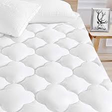 Serwall Cooling Queen Mattress Pad Cover Cooling Mattress Cover Quilted Fitted Mattress Topper Upto 8 Quot 21 Q In 2021 Waterproof Mattress Pad Mattress Best Mattress