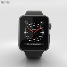 Apple Watch Series 3 42mm Gps Cellular Space Gray Aluminum Case Black Sport Band Apple Watch Series 3 Apple Watch Apple Watch Series