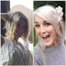 Ein ansatz ist auch jetzt nach einem monat nicht sichtbar. Haare Selber Blondieren Platinblond Baby