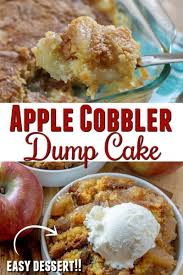 Apple Cobbler Dump Cake Recipe Dump Cobbler Recipe Apple Cobbler Recipe Cobbler Recipes