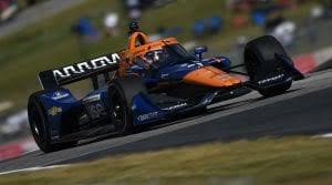 Kevin magnussen enjoyed his first day driving an indycar. Jtsjkiaamjgdnm