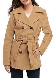 Uomo lohman overcoat camel colour: Me Jane Belted Peacoat Belk