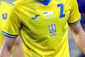 Ukraine 2020/2021 home football shirt soccer jersey #16 dovbyk match issue. Russia Escalates Euro 2020 Football Kit Row With Ukraine Politico