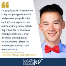 Matthew Palmquist, Legal Fellow