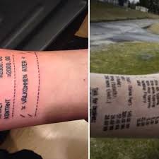 Jun 14, 2021 · aussie sensation kaylee mckeown wins hearts with inspiring message after new 100m backstroke record. Teen Gets Second Tattoo Of Tattoo Receipt 9news