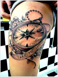 They are associated with strength, stability and peace. 50 Beautiful Compass Tattoo Designs And Meanings