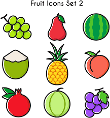 Tren 24+ gambar buah buahan kartun hitam putih. Buah Buahan Clipart Full Size Clipart 5314834 Pinclipart