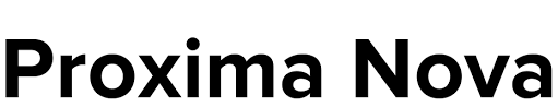 Proxima nova font family with 3 widths: Proxima Nova Bold Font Free Download