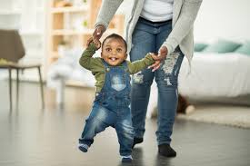 Babies rely on their senses to walk. 5 Exercises That Help Babies Learn How To Walk
