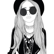 Dessins De Fille Tumblr Ajoute Aout 2 2015 Taille De L Image 499 X 497 Px Source Portraits Dessin Fille Swag Dessin Tumblr Et Dessins De Fil