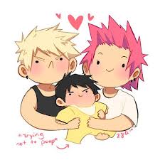 Kiribaku Family Au Family Picture Stink Bomb Incoming My Hero My Hero Academia Manga My Hero Academia Shouto
