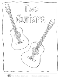 (1 ratings) 1 point 2 points 3 points 4 points 5 points. Printable Pictures Of Guitars Coloring Home