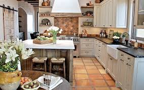 Modern rustic style homes often display beautiful mahogany wood flooring and ceiling beams. Modern Rustic Modern Saltillo Tile Novocom Top