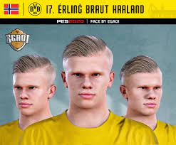 Erling haaland announced himself to the world with red bull salzburg last season, before moving to german giants borussia *borussia dortmund do not feature in pes 2021 so these players start as free agents. Pes 2020 Faces Erling Braut Haland By Egaoi Soccerfandom Com Free Pes Patch And Fifa Updates