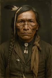 White War Bonnet. Sioux. 1900 Photo by Gertrude Kasebier. Source