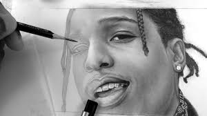 Draw Asap Rocky Youtube It's very easy art tutorial, only follow me step by step, if you need more time, you can make pause. draw asap rocky