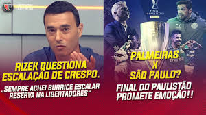 O jogo decisivo do campeonato será disputado no domingo (23), às 16h, no morumbi. Hqxbqpxctimdtm
