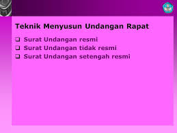 Contoh surat undangan resmi adalah surat undangan rapat direksi, surat undangan rapat umum pemegang saham, surat undangan pelantikan presiden, surat. Contoh Surat Pribadi Undangan Setengah Resmi Contoh Semua Jenis Surat Undangan