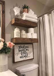 This lovely bathroom from littlefarmhouseontaylor features a wood beadboard that adds a lot. 50 Best Rustic Bathroom Design And Decor Ideas For 2021