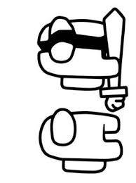 Hoi ik ben mara en ik teken graag, daarom heb ik voor jullie uitgelegd hoe je een poppetje van among us moet teken!! Kids N Fun Com 41 Coloring Pages Of Among Us