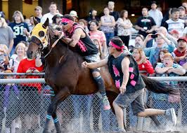 In addition to thoroughbreds, every year emerald downs presents has a special day of weiner dog racing, but sunday represents a first: Indian Relay Racing Set To Return In Early June Courier Herald