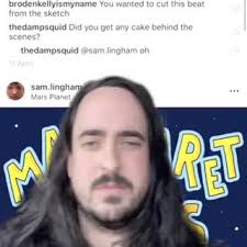 Sam Lingham has been a part of Aunty Donna since the start. He writes  everything with us and also directs our live shows. Check out his solo  Instagram account!