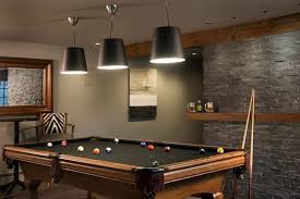 Pool is a great game that requires focus and technique. Game Room With Brick Wall Google Search Pool Table Room Billiards Room Decor Small Pool Table