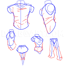Drawing reference poses anatomy reference design reference drawing anime clothes clothing sketches drawing. How To Draw Anime Clothes Step By Step Drawing Guide By Dawn Dragoart Com