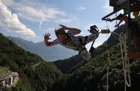 Check spelling or type a new query. Bungee Jumping From The Verzasca Dam 220 M