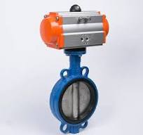 [Hot Item] Pneumatic Cast Iron Center Line Rubber Lined Butterfly Valve  D671X-10qt DN150 Stainless Steel Wcb A216 SS304 SS316 CF8 CF8m CF3 CF3m Wc9  ...