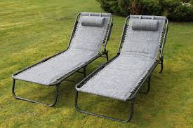 Wiki researchers have been writing reviews of the latest outdoor chaise these outdoor chaise lounges prove that relaxing poolside or on your patio or lawn doesn't have to mean sacrificing comfort. Set Of 2 Luxury Padded Lay Flat Garden Sun Loungers In Grey Weatherproof Textoline Garden Market Place