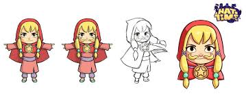 Mustache Girl Designs By Luigil A Hat In Time Character Design Character Model Sheet