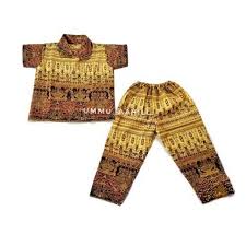 Model baju batik anak perempuan muslim. Baju Tidur Piyama Katun Batik Anak Laki Laki Perempuan Terbaru Shopee Indonesia
