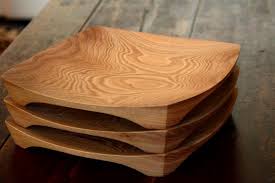 Wood Artist Nakaya Yoshitaka Square Wooden Plates Woodworking Wood Diy Wooden Plates