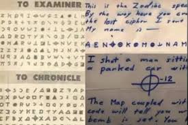The zodiac killer is an unidentified serial killer responsible for the murders of at least five people in he is infamous for taunting law enforcement and the media with various letters and ciphers, in which. Zodiac Decoded Serial Killer S Cryptic Message I Like Killing It S Fun Decrypted After 50 Years