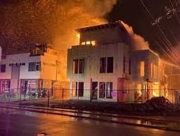 The fire was called in around 4:30 p.m. Denver Fire Dept On Twitter The Denverfiredepartment Is Completing Operations At A Fire At 1420 Yates The Building Was Under Construction Damaged The Building Next Door No Injuries Reported Fire Investigators
