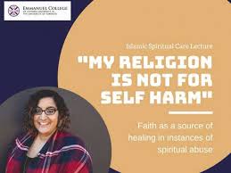 Maybe you would like to learn more about one of these? Check Out My Religion Is Not For Self Harm Faith As A Source Of Healing In Instances Of Spiritual Abuse A Lecture By Salima Versi On October 29 In Toronto
