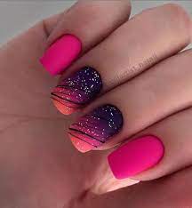 There are lots of cool nail designs ❤ from a myriad of color choices to fancy intricate designs, the options are endless ❤ see more at ladylife. 30 Cool Nail Acrylic Designs Ideas To Wear This Summer Nail Designs Short Acrylic Nails Short Nail Designs