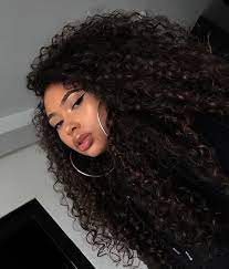 Darlena Soft Virgin Indian Hair 4 Bundles Deep Wave Thick Indian Virgin Human Hair Weave Natural Blac Hair Styles Curly Hair Styles Naturally Curly Hair Styles