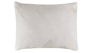 Snuggle Pedic Ultra Luxury Bamboo Shredded Memory Foam Pillow Combination With Adjustable Fit And Zipper Memory Foam Pillow Foam Pillows Hypoallergenic Pillows