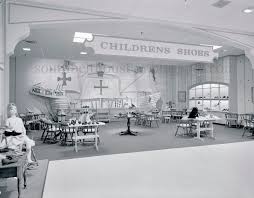 The Children S Shoe Department At Foley S Almeda Mall On Grand Opening Day 22 October 1966 Although I Back To School Shoes Childrens Shoes Historic Houston