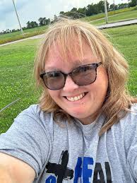 So…I did a thing for me today. It got me out of the house and was some me  time while the kids are gone…goodbye red and long…hello blonde and short!