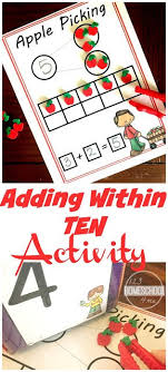 Their minds are open and ready to be challenged. Free Apple Number Bonds Activities