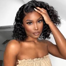 Water Wave 13x4 Lace Front Wig 180 Density