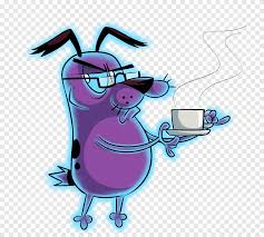 With marty grabstein, thea white, peter fernandez, simon prebble. Dog Computer Courage Courage The Cowardly Dog Purple Computer Png Pngegg