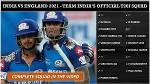 You can watch india vs england 1st odi 2021 live cricket streaming match on hotstar and jio tv in india. India Vs England 2021 Bcci Announces The Official T20i Squad Star Mi Players Included