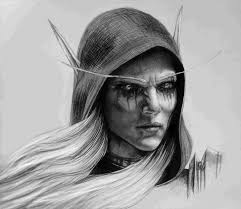 Best Pencil Sketches Of All Time In 2020 Sylvanas Windrunner World Of Warcraft Wallpaper Cool Sketches